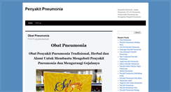 Desktop Screenshot of penyakitpneumonia.com