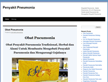 Tablet Screenshot of penyakitpneumonia.com